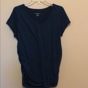 Blue Maternity top